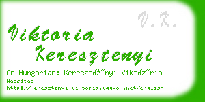 viktoria keresztenyi business card